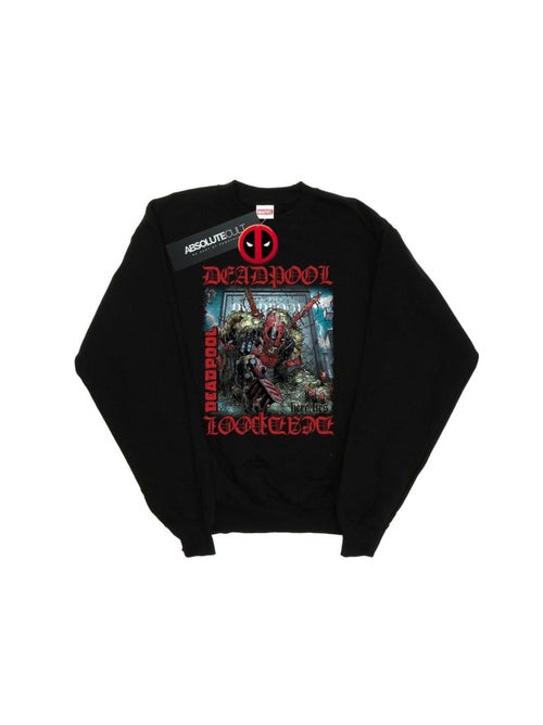 Marvel - Sweat HERE LIES DEADPOOL - Kiabi Marvel - Sweat HERE LIES DEADPOOL - Kiabi
