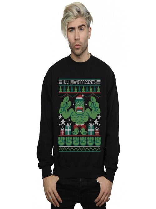 Marvel - Sweat HULK WANT PRESENTS - Kiabi Marvel - Sweat HULK WANT PRESENTS - Kiabi