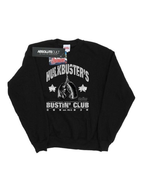 Marvel - Sweat HULKBUSTER'S BUSTIN' CLUB - Kiabi Marvel - Sweat HULKBUSTER'S BUSTIN' CLUB - Kiabi