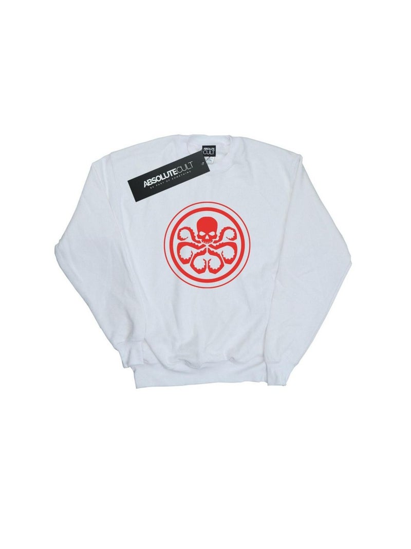 Marvel - Sweat HYDRA Blanc - Kiabi