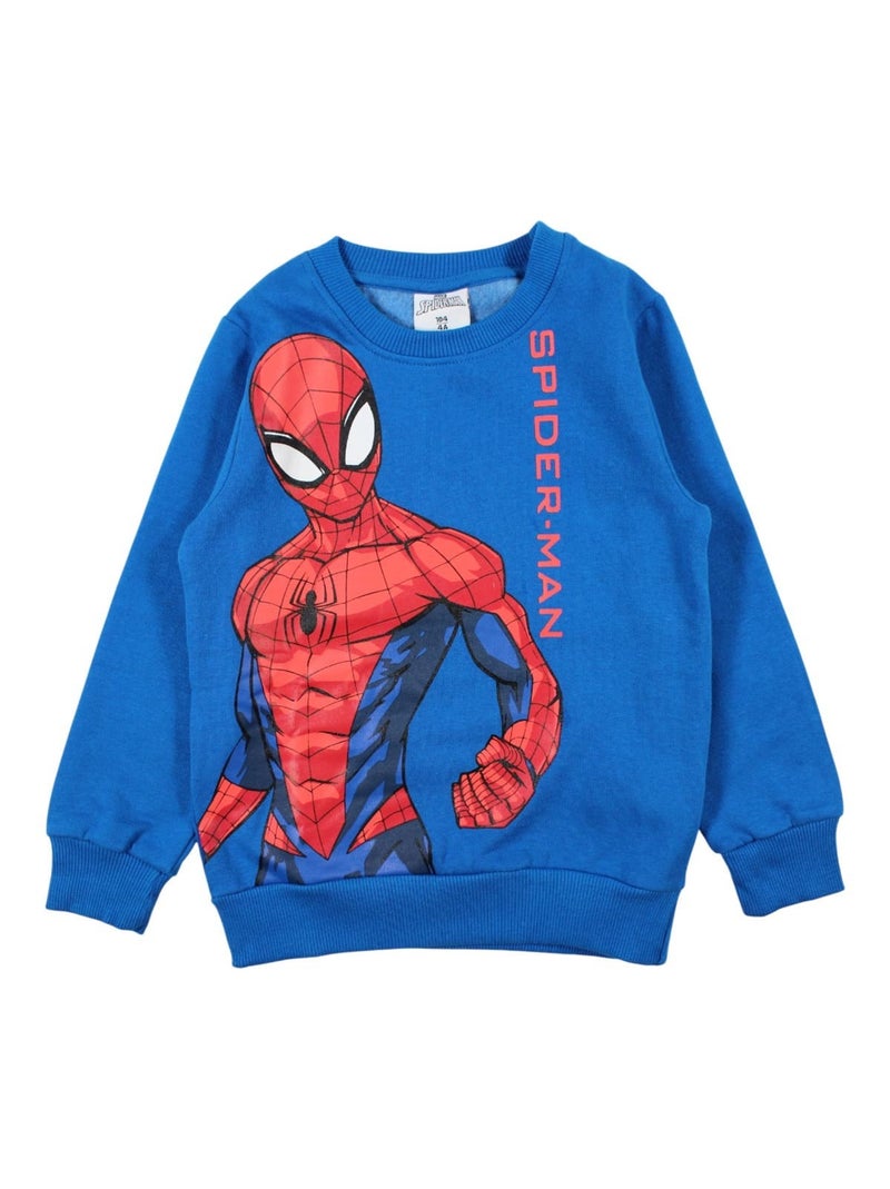 MARVEL Spiderman Sweat-Shirt de Sport à Capuche, Bleu, 3 Ans Fille MARVEL Spiderman Sweat-Shirt de Sport à Capuche, Bleu, 3 Ans Fille