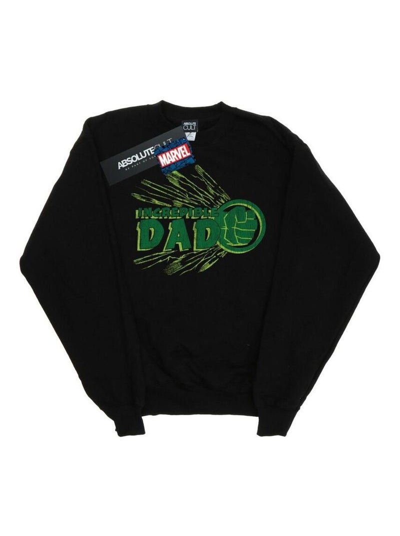 Marvel - Sweat INCREDIBLE DAD Noir - Kiabi