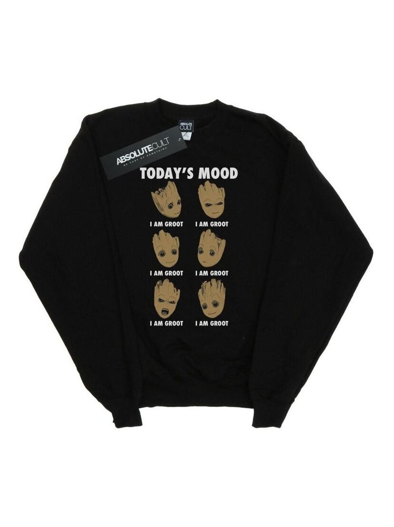 Marvel - Sweat Les Gardiens de la Galaxie TODAY'S MOOD Noir - Kiabi