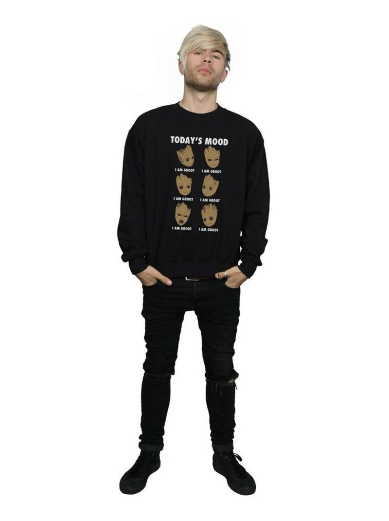 Marvel - Sweat Les Gardiens de la Galaxie TODAY'S MOOD Noir - Kiabi