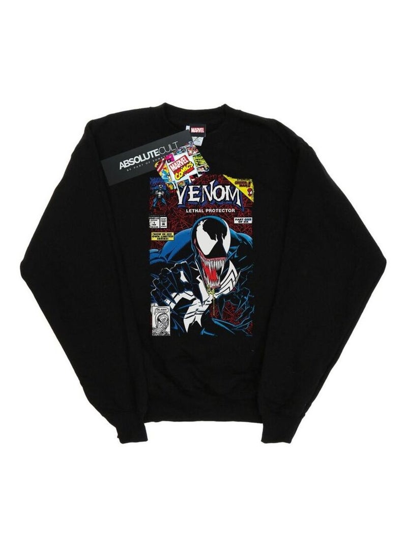 Marvel - Sweat LETHAL PROTECTOR Noir - Kiabi