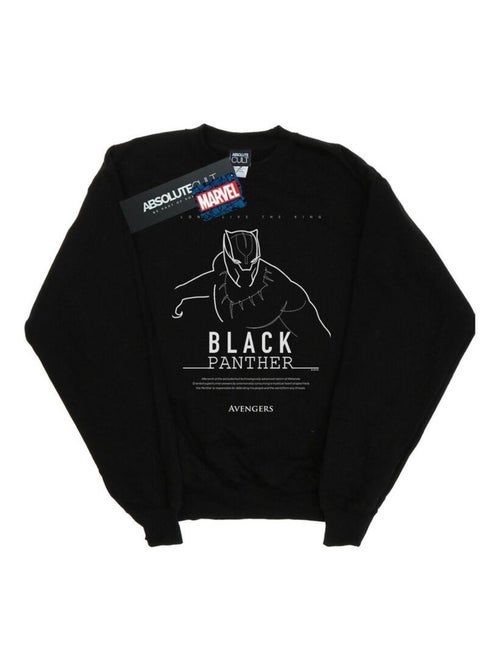 Marvel - Sweat LONG LIVE THE KING - Kiabi