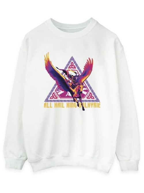 Marvel - Sweat LOVE AND THUNDER ALL HAIL - Kiabi Marvel - Sweat LOVE AND THUNDER ALL HAIL - Kiabi