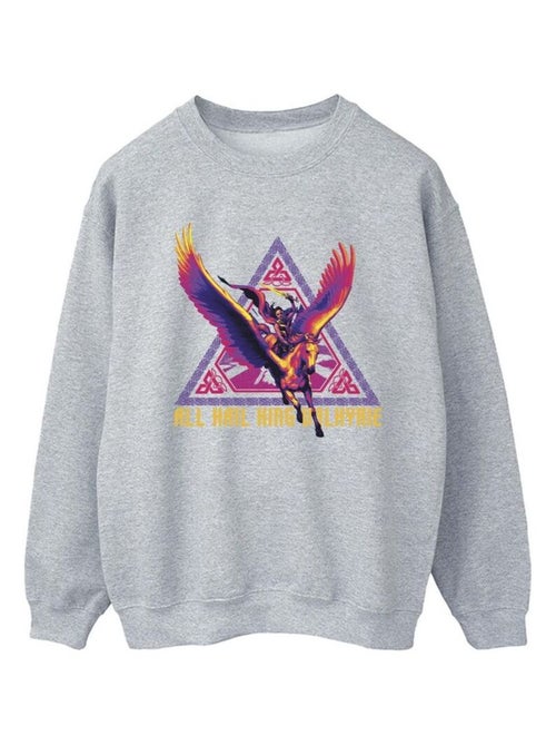 Marvel - Sweat LOVE AND THUNDER ALL HAIL - Kiabi Marvel - Sweat LOVE AND THUNDER ALL HAIL - Kiabi