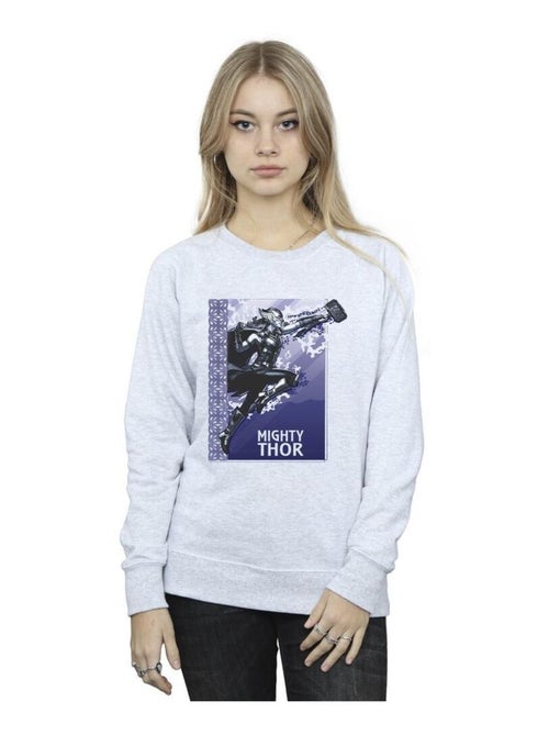 Marvel - Sweat LOVE AND THUNDER MIGHTY - Kiabi
