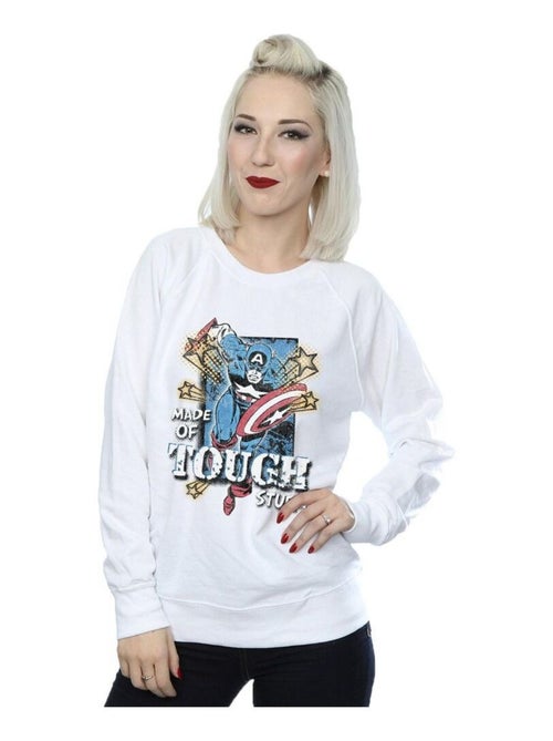 Marvel - Sweat MADE OF TOUGH STUFF - Kiabi