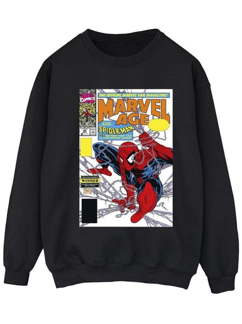 Marvel - Sweat MARVEL AGE Noir - Kiabi