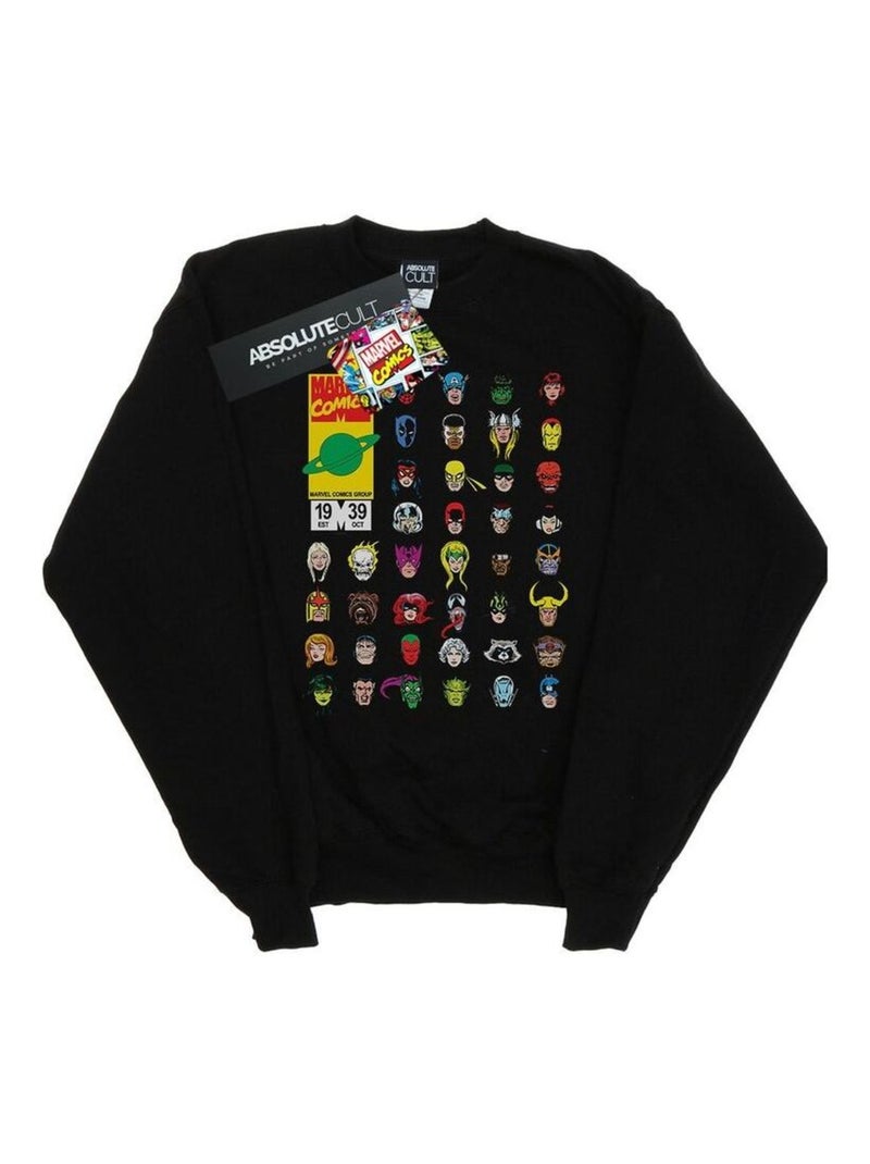 Marvel - Sweat MARVEL Noir - Kiabi