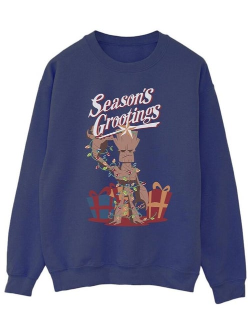 Marvel - Sweat MARVEL SEASON'S GROOTINGS - Kiabi Marvel - Sweat MARVEL SEASON'S GROOTINGS - Kiabi