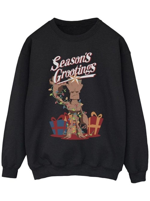 Marvel - Sweat MARVEL SEASON'S GROOTINGS - Kiabi