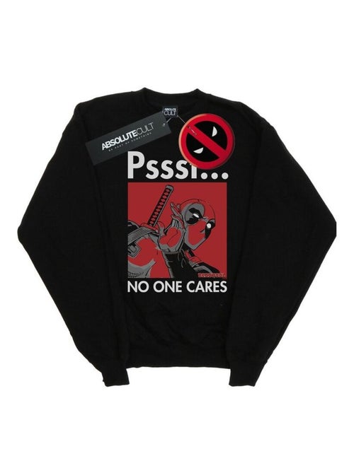 Marvel - Sweat NO ONE CARES - Kiabi Marvel - Sweat NO ONE CARES - Kiabi