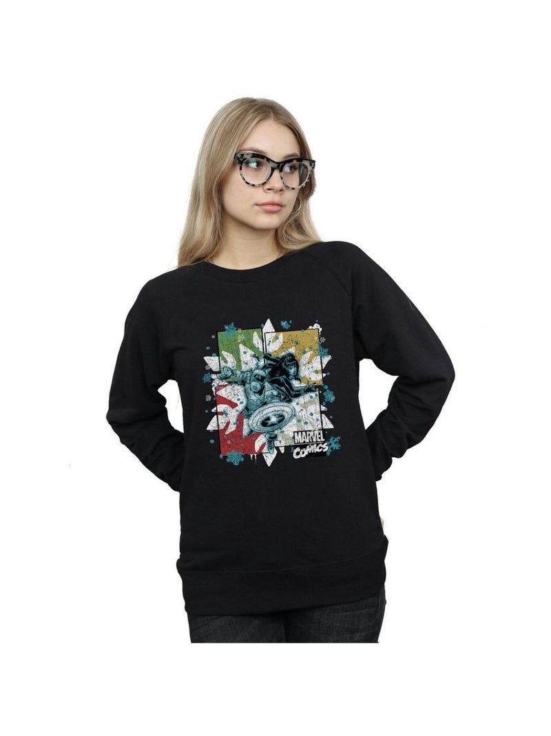 Marvel - Sweat Noir - Kiabi