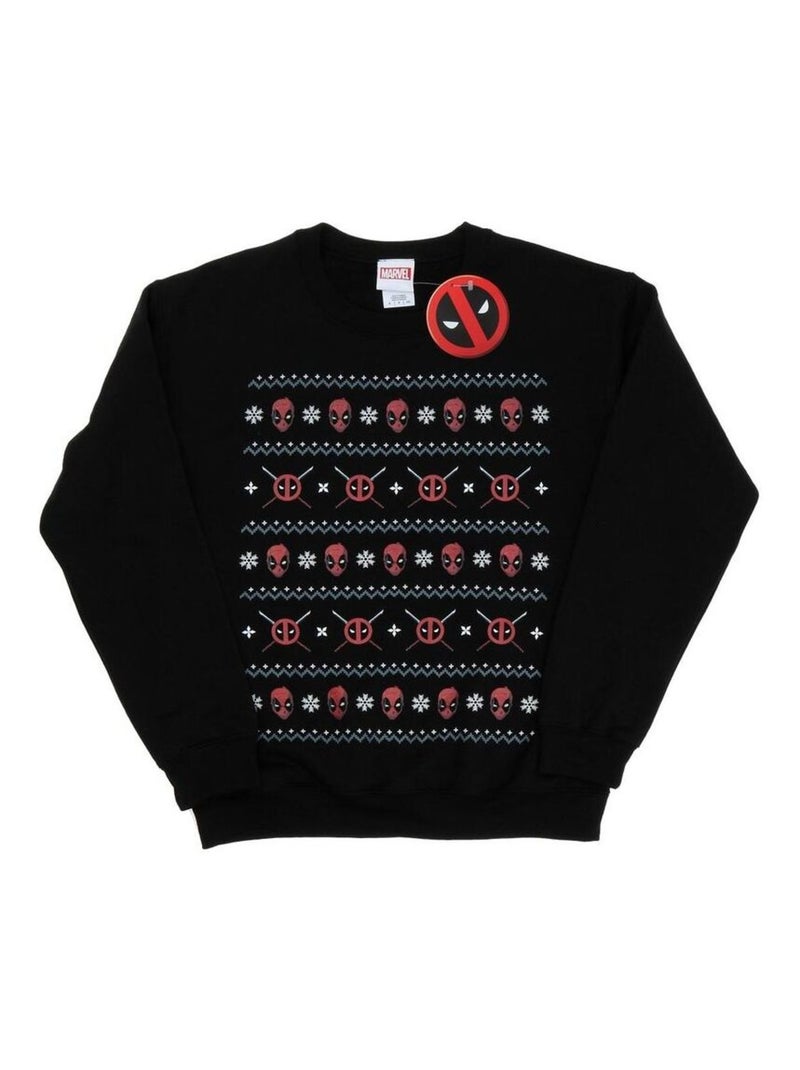 Marvel - Sweat Noir - Kiabi
