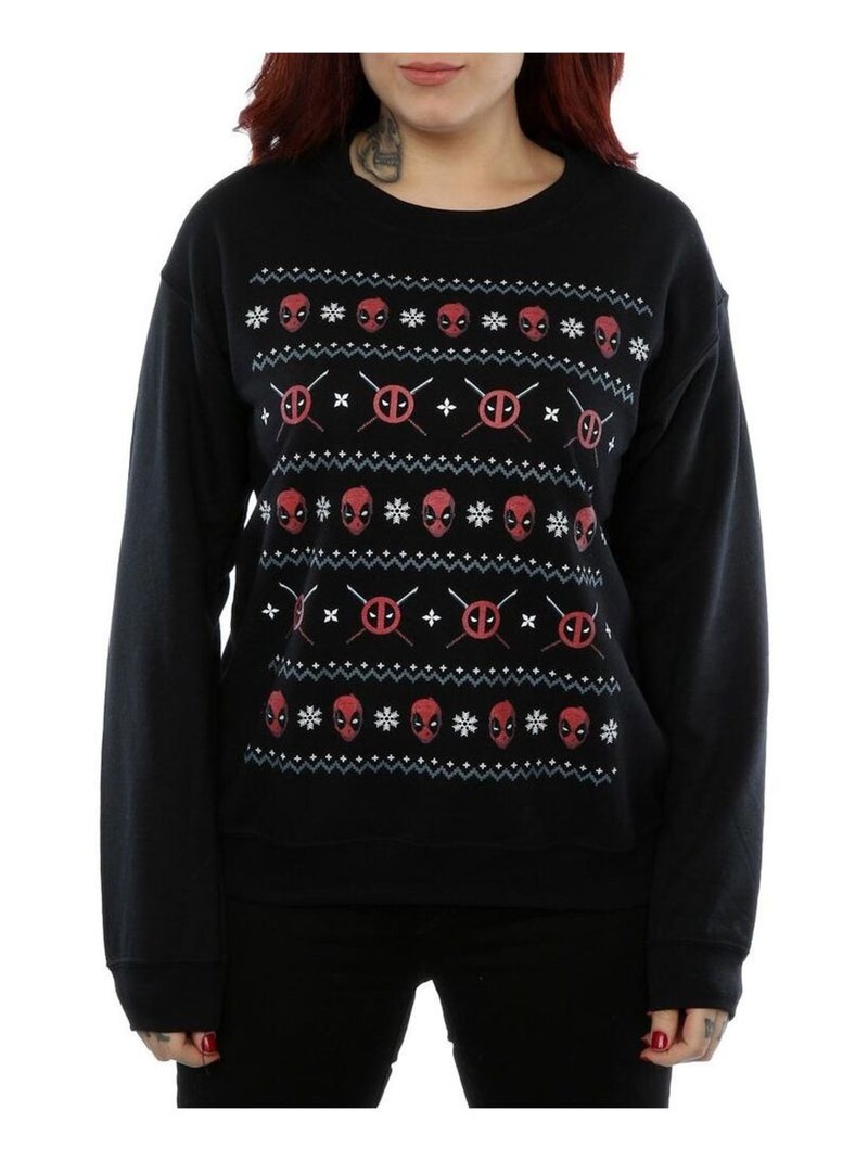 Marvel - Sweat Noir - Kiabi