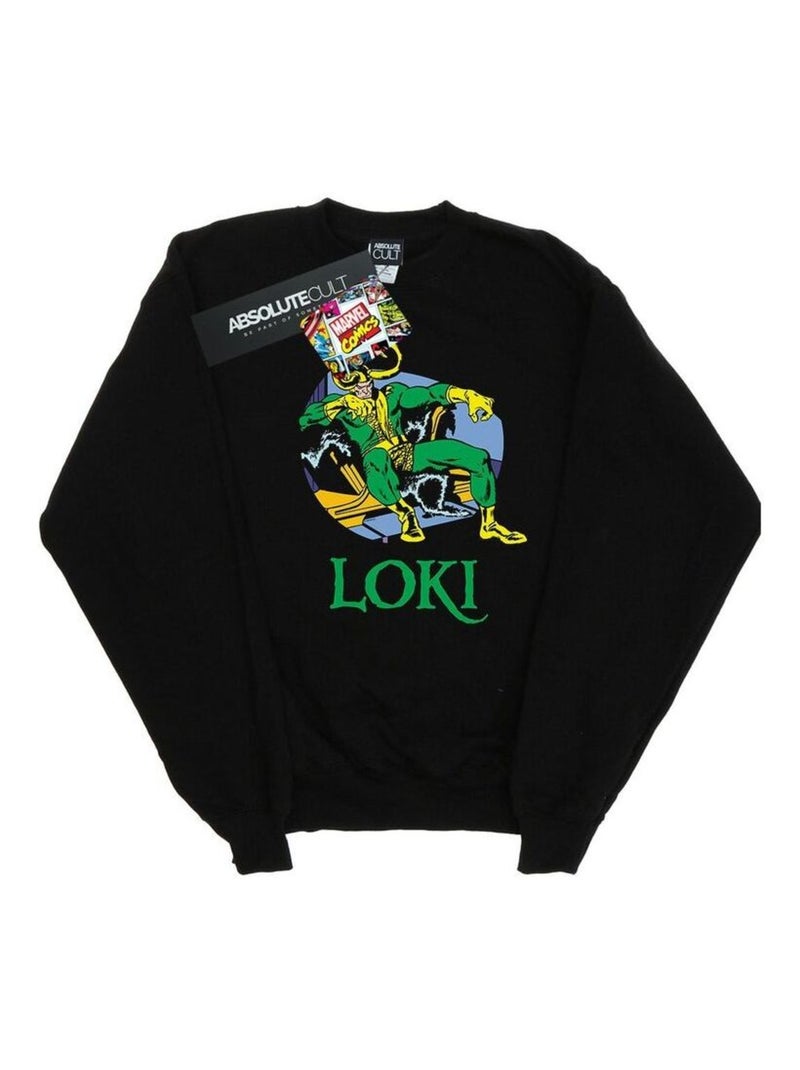 Marvel - Sweat Noir - Kiabi