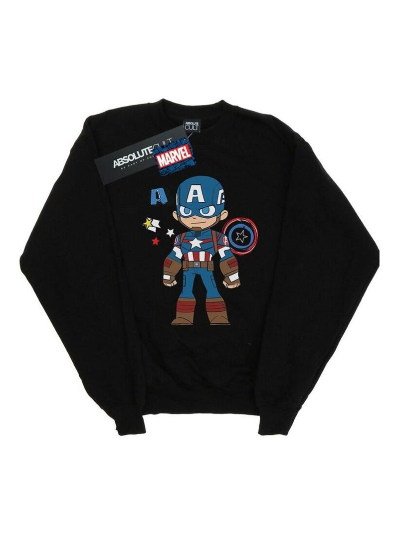 Marvel - Sweat Noir - Kiabi