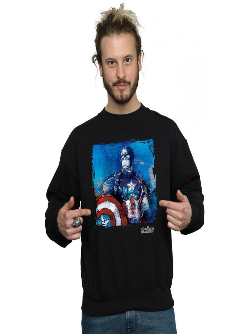 Marvel - Sweat Noir - Kiabi