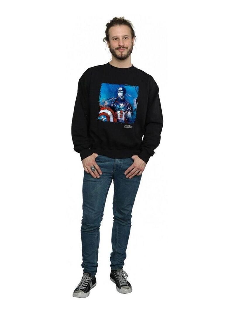 Marvel - Sweat Noir - Kiabi
