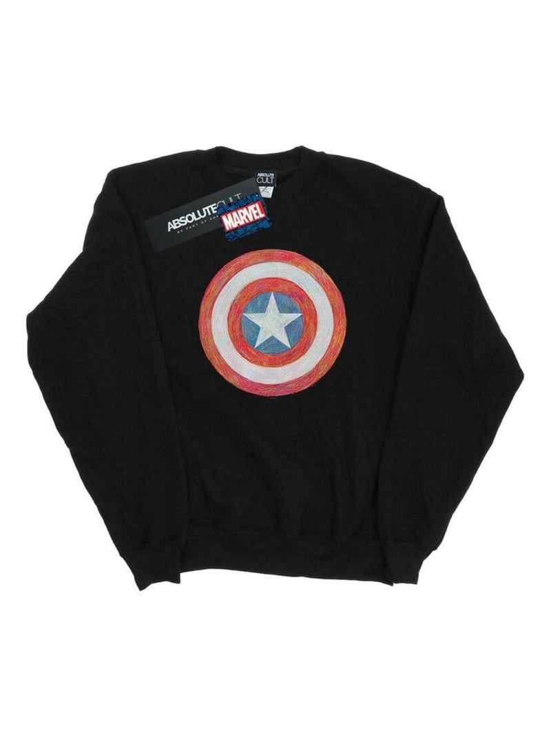 Marvel - Sweat Noir - Kiabi
