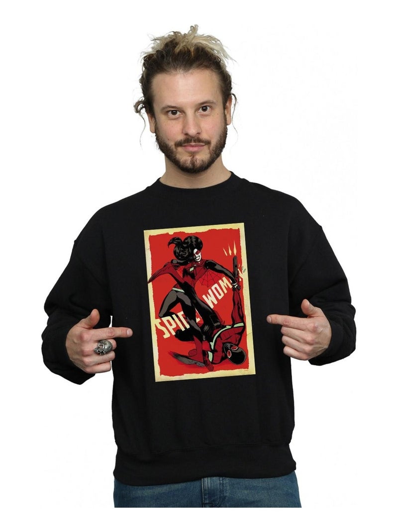 Marvel - Sweat Noir - Kiabi
