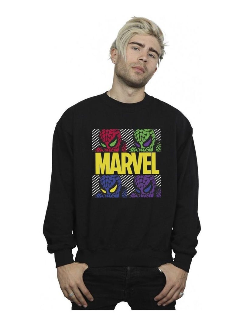 Marvel - Sweat Noir - Kiabi