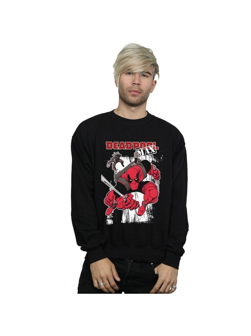 Marvel - Sweat Noir - Kiabi