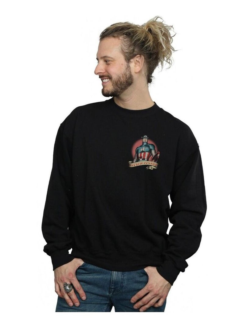 Marvel - Sweat Noir - Kiabi