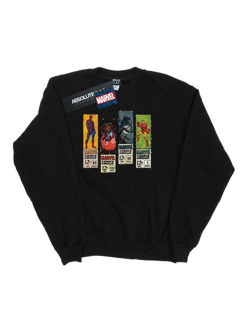 Marvel - Sweat Noir - Kiabi
