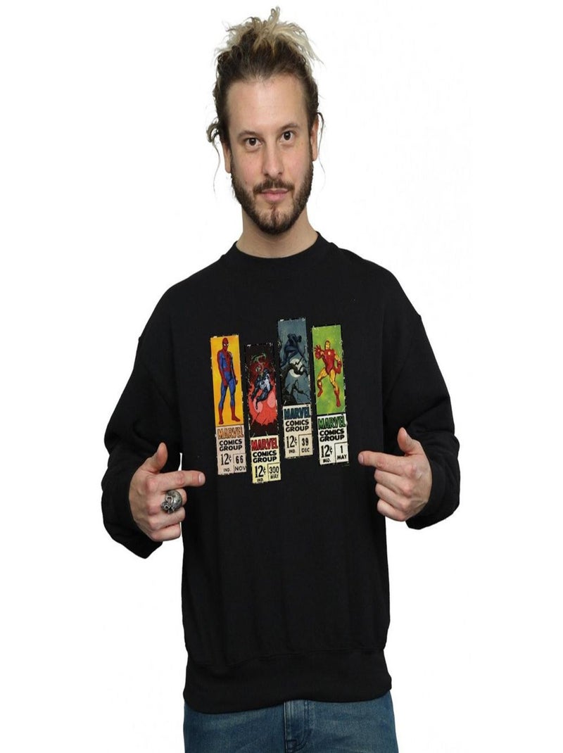 Marvel - Sweat Noir - Kiabi