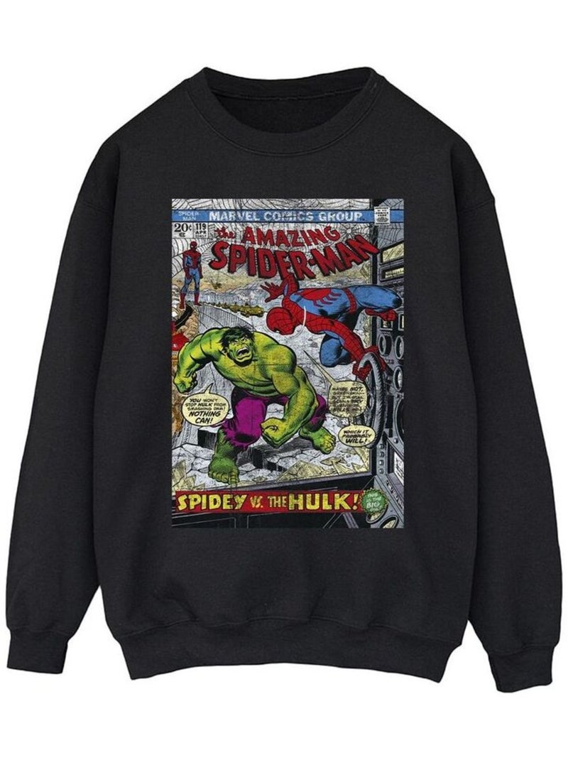 Marvel - Sweat Noir - Kiabi