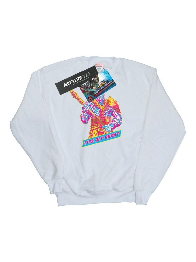 Marvel - Sweat RAGNAROK Blanc - Kiabi