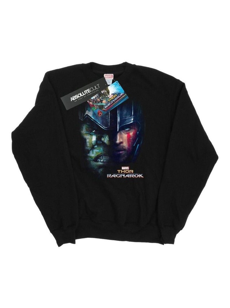 Marvel - Sweat RAGNAROK Noir - Kiabi