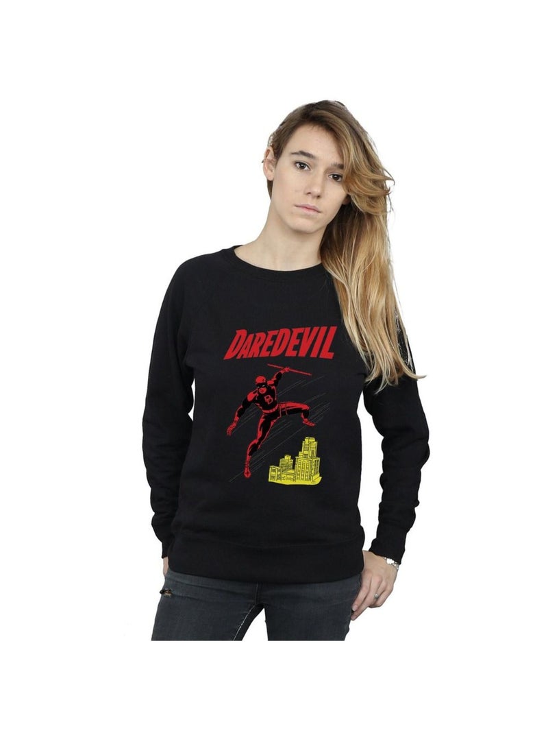 Marvel - Sweat ROOFTOP Noir - Kiabi
