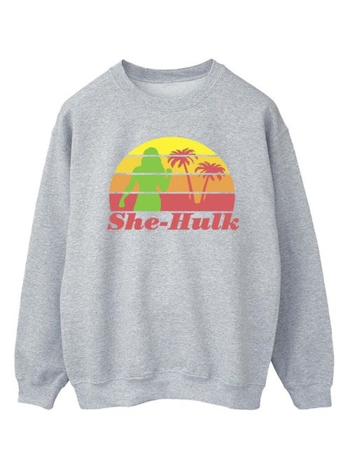 Marvel - Sweat SHE-HULK: ATTORNEY AT LAW SUNSET FLEX - Kiabi Marvel - Sweat SHE-HULK: ATTORNEY AT LAW SUNSET FLEX - Kiabi