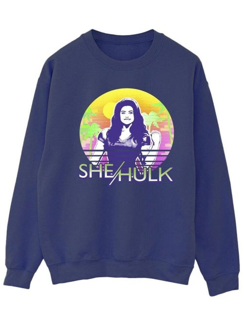 Marvel - Sweat SHE-HULK: ATTORNEY AT LAW SUNSET SMILE - Kiabi Marvel - Sweat SHE-HULK: ATTORNEY AT LAW SUNSET SMILE - Kiabi