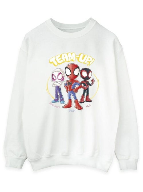Marvel - Sweat SPIDEY AND HIS AMAZING FRIENDS - Kiabi Marvel - Sweat SPIDEY AND HIS AMAZING FRIENDS - Kiabi