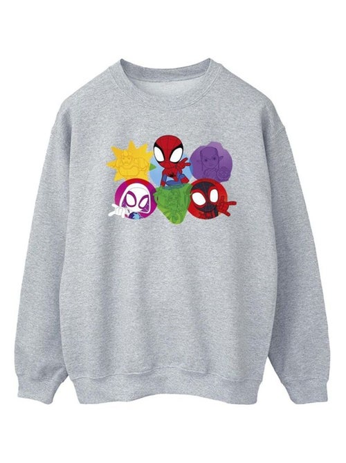 Marvel - Sweat SPIDEY AND HIS AMAZING FRIENDS - Kiabi Marvel - Sweat SPIDEY AND HIS AMAZING FRIENDS - Kiabi