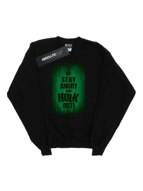 Marvel - Sweat STAY ANGRY - Kiabi Marvel - Sweat STAY ANGRY - Kiabi