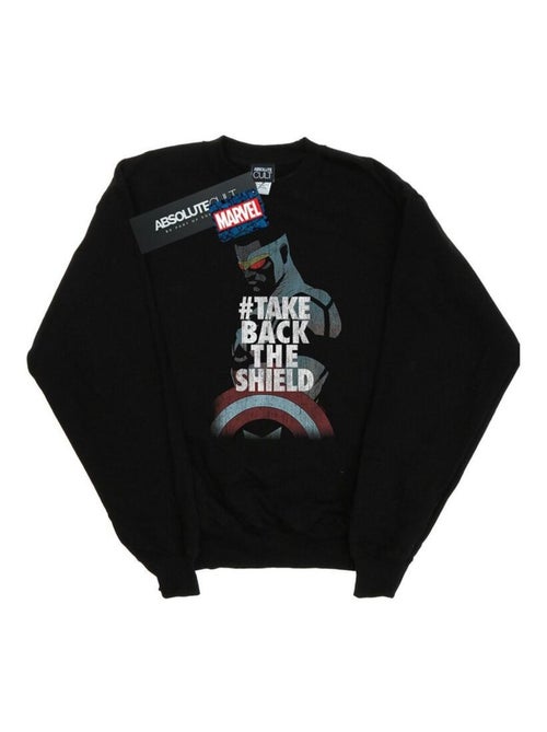 Marvel - Sweat TAKE BACK THE SHIELD - Kiabi Marvel - Sweat TAKE BACK THE SHIELD - Kiabi
