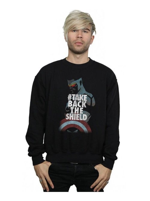 Marvel - Sweat TAKE BACK THE SHIELD - Kiabi Marvel - Sweat TAKE BACK THE SHIELD - Kiabi