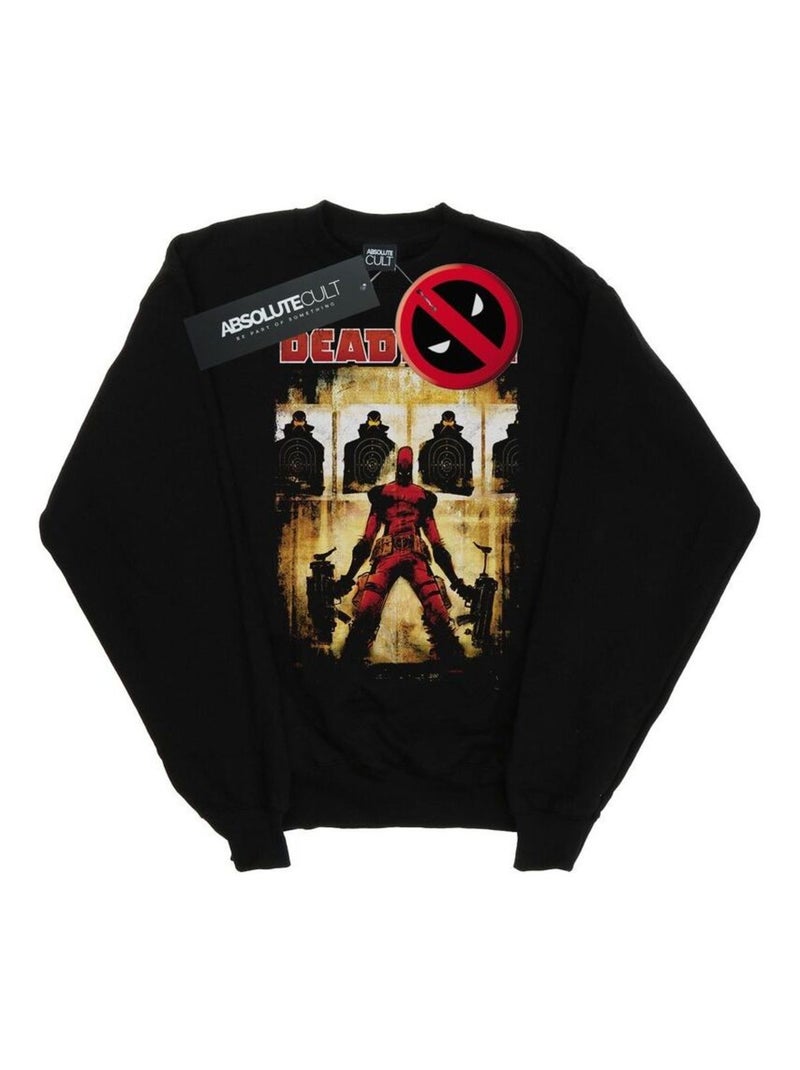 Marvel - Sweat TARGET PRACTICE Noir - Kiabi