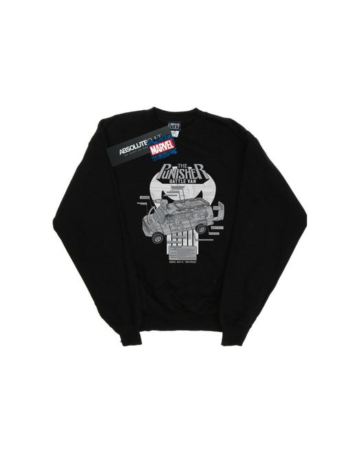 Marvel - Sweat THE PUNISHER BATTLE VAN BREAKDOWN - Kiabi Marvel - Sweat THE PUNISHER BATTLE VAN BREAKDOWN - Kiabi