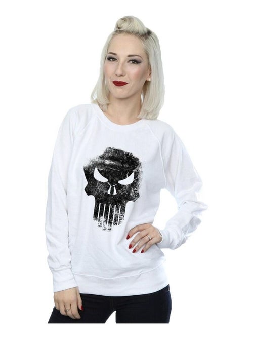 Marvel - Sweat THE PUNISHER DISTRRESSED SKULL - Kiabi