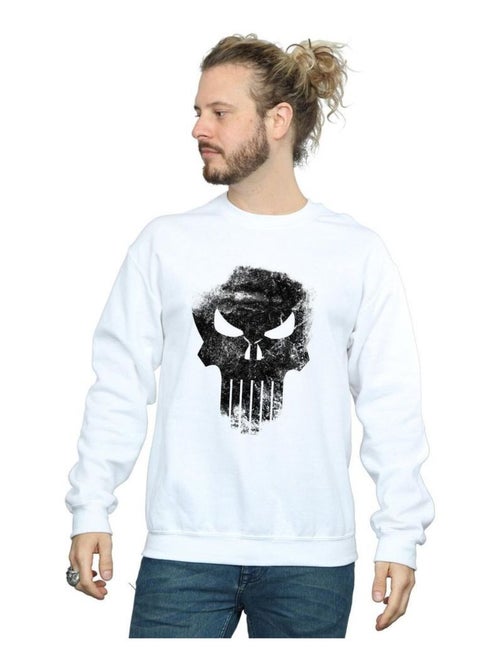 Marvel - Sweat THE PUNISHER DISTRRESSED SKULL - Kiabi