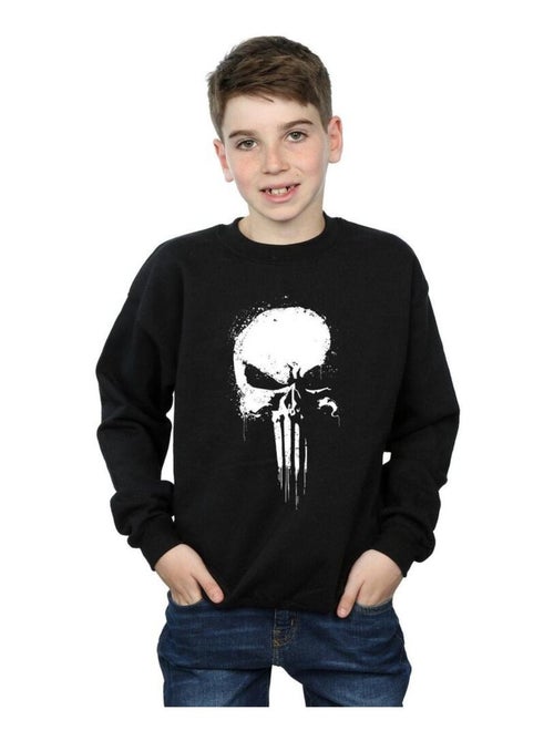 Marvel - Sweat THE PUNISHER SPRAY SKULL - Kiabi