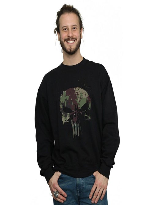 Marvel - Sweat THE PUNISHER TV SERIES CAMO SKULL - Kiabi